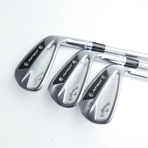 Used Callaway Apex CB 24 Iron Set / 4 - PW / Stiff Flex