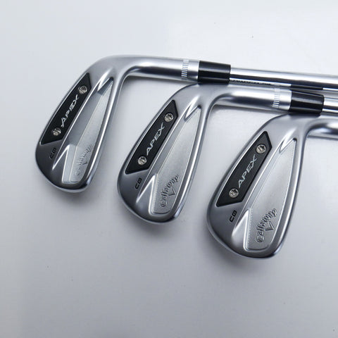 Used Callaway Apex CB 24 Iron Set / 4 - PW / Stiff Flex