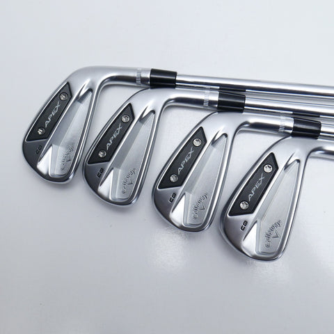 Used Callaway Apex CB 24 Iron Set / 4 - PW / Stiff Flex