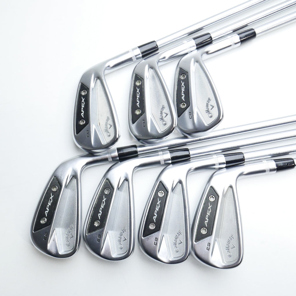 Used Callaway Apex CB 24 Iron Set / 4 - PW / Stiff Flex