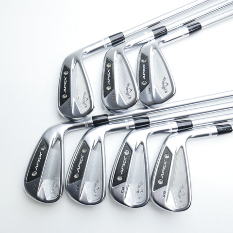 Used Callaway Apex CB 24 Iron Set / 4 - PW / Stiff Flex