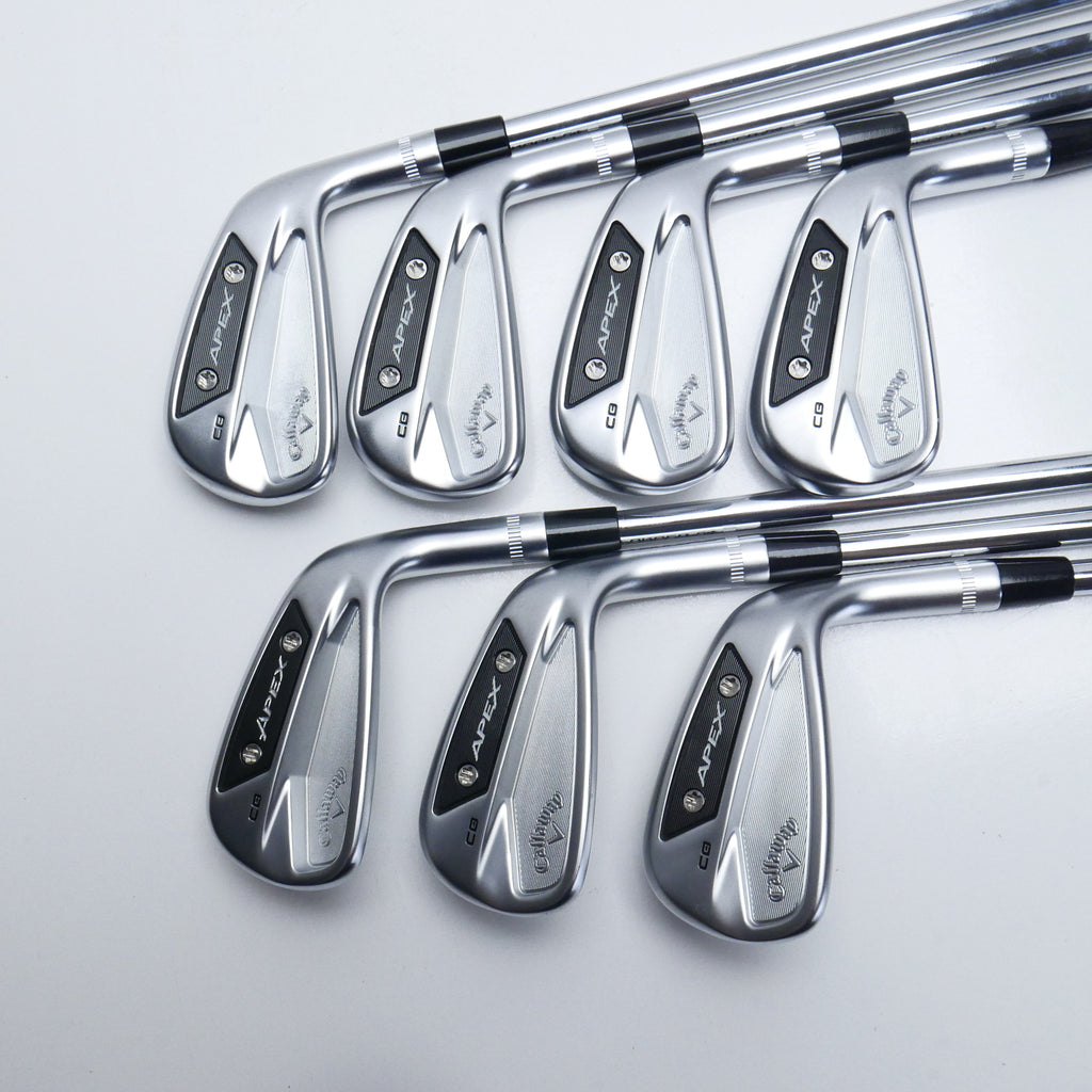 Used Callaway Apex CB 24 Iron Set / 4 - PW / Stiff Flex
