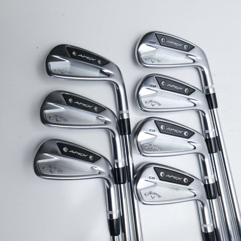 Used Callaway Apex CB 24 Iron Set / 4 - PW / X-Stiff Flex