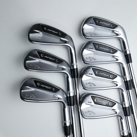 Used Callaway Apex CB 24 Iron Set / 4 - PW / X-Stiff Flex