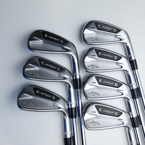 Used Callaway Apex CB 24 Iron Set / 4 - PW / X-Stiff Flex