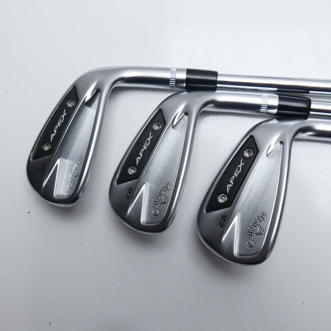 Used Callaway Apex CB 24 Iron Set / 4 - PW / X-Stiff Flex