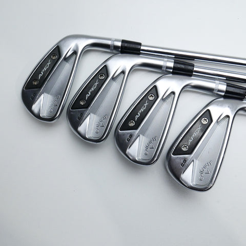 Used Callaway Apex CB 24 Iron Set / 4 - PW / X-Stiff Flex
