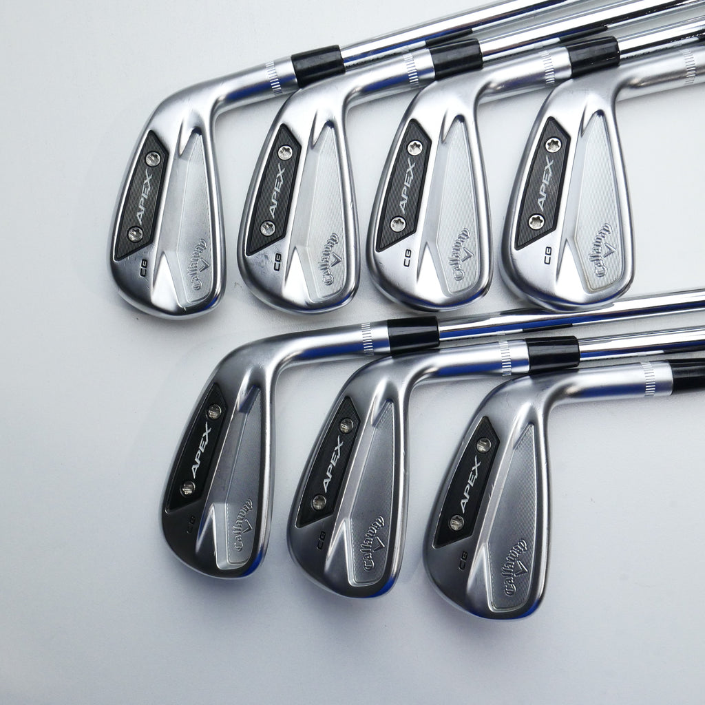 Used Callaway Apex CB 24 Iron Set / 4 - PW / X-Stiff Flex