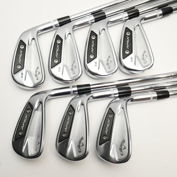 Used Callaway Apex CB 24 Iron Set / 4 - PW / X-Stiff Flex