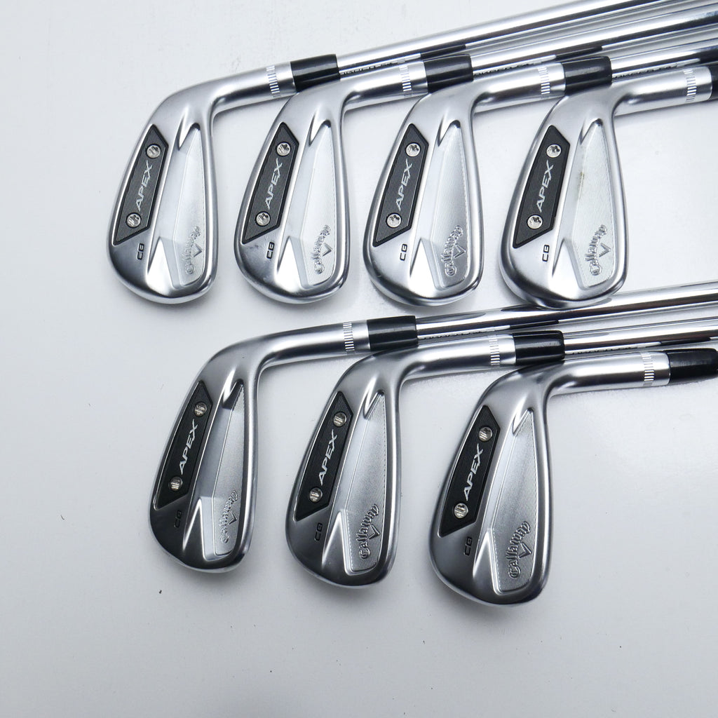 Used Callaway Apex CB 24 Iron Set / 4 - PW / X-Stiff Flex