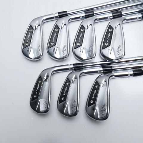 Used Callaway Apex CB 24 Iron Set / 4 - PW / X-Stiff Flex