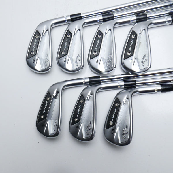 Used Callaway Apex CB 24 Iron Set / 4 - PW / X-Stiff Flex