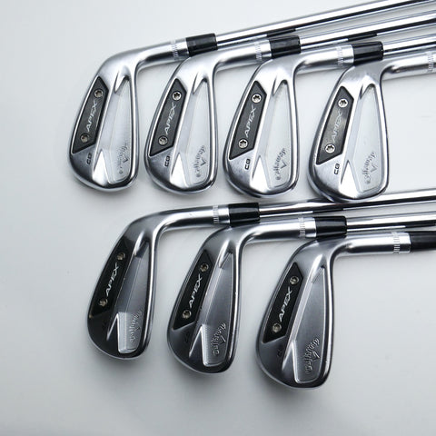 Used Callaway Apex CB 24 Iron Set / 4 - PW / X-Stiff Flex