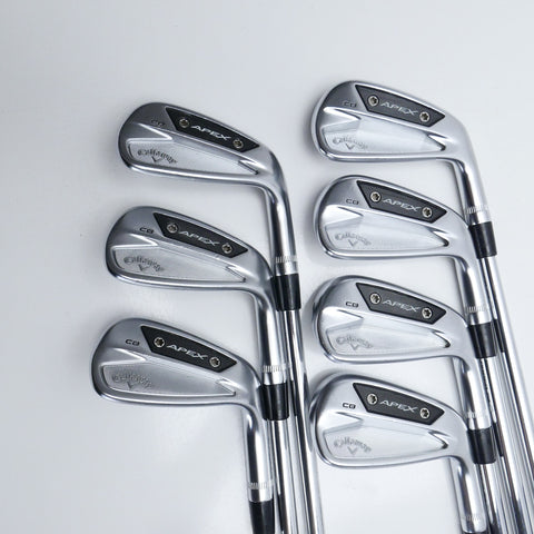 Used Callaway Apex CB 24 Iron Set / 5 - 10 + 11 / Stiff Flex