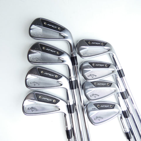 Used Callaway Apex CB 24 Iron Set / 5 - PW + GW / Stiff Flex