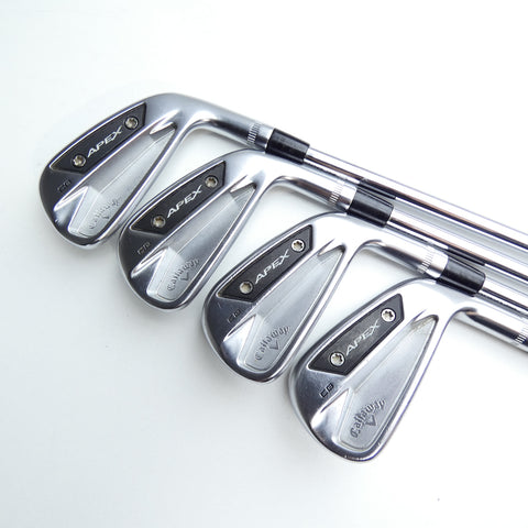Used Callaway Apex CB 24 Iron Set / 5 - PW + GW / Stiff Flex