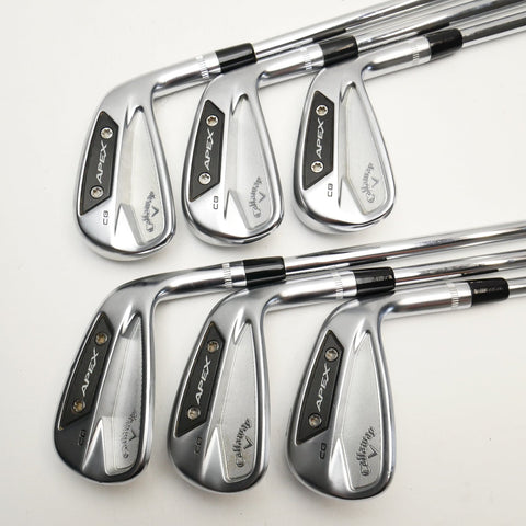 Used Callaway Apex CB 24 Iron Set / 5 - PW / Regular Flex