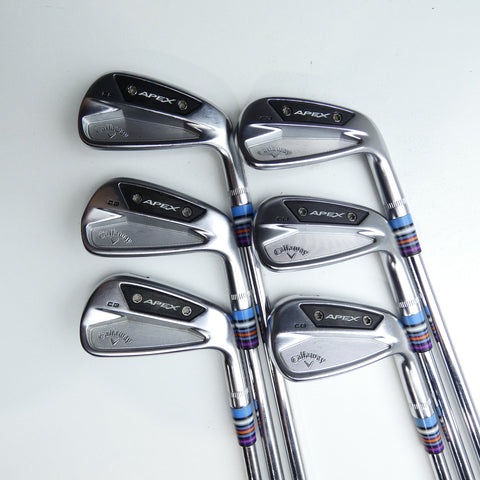 Used Callaway Apex CB 24 Iron Set / 5 - PW / Stiff Flex