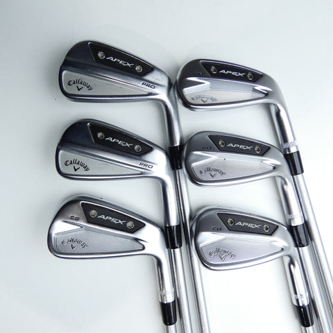 Used Callaway Apex CB 24 Iron Set / 5 - PW / Stiff Flex