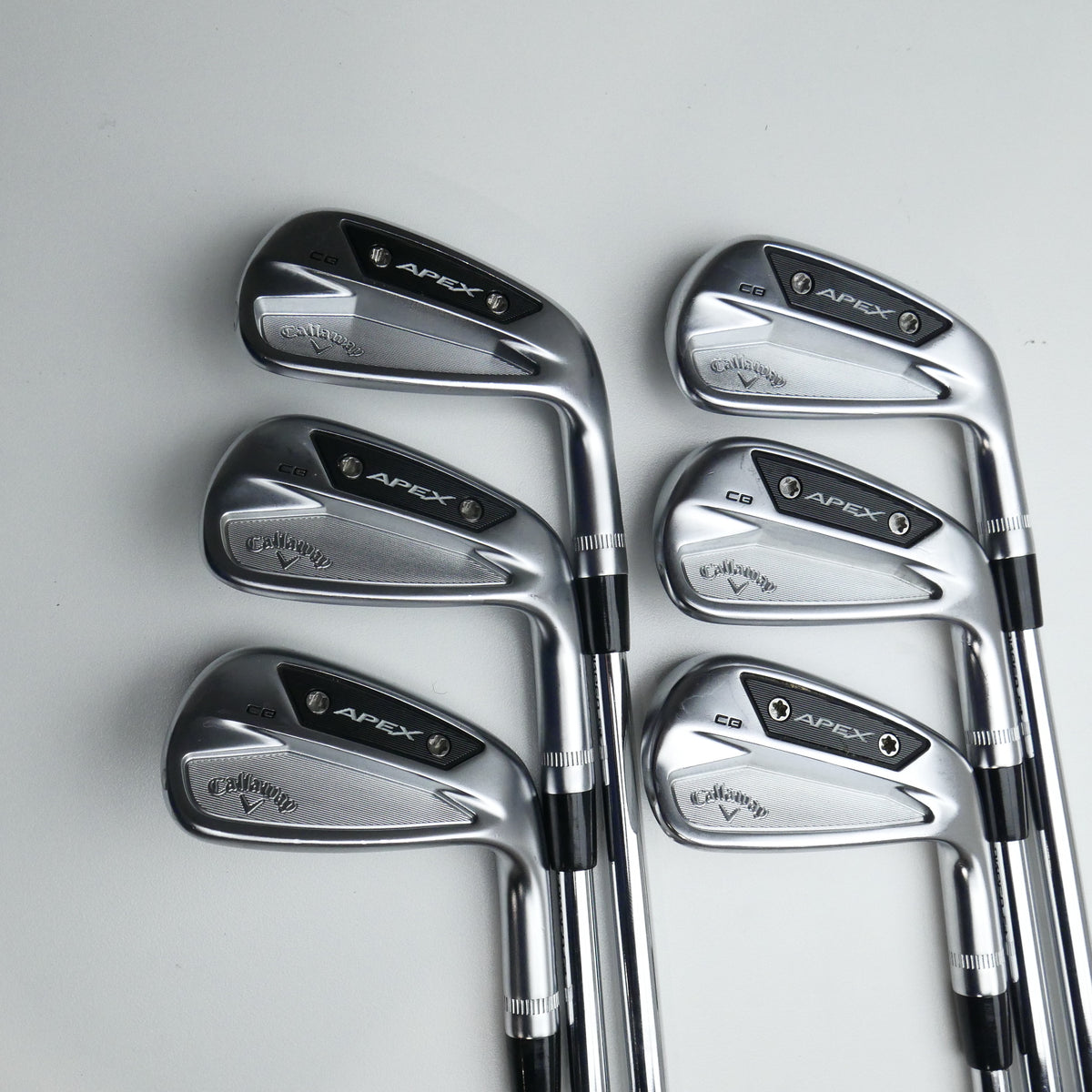 Used Callaway Apex CB 24 Iron Set / 5 - PW / Stiff Flex