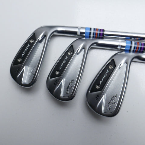 Used Callaway Apex CB 24 Iron Set / 5 - PW / Stiff Flex
