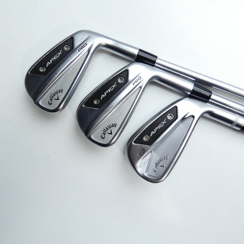 Used Callaway Apex CB 24 Iron Set / 5 - PW / Stiff Flex