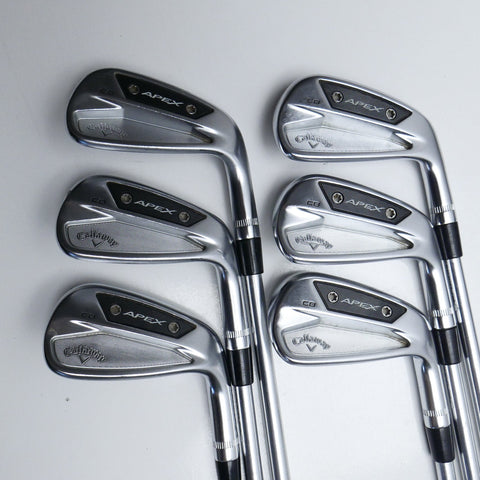 Used Callaway Apex CB 24 Iron Set / 5 - PW / X-Stiff Flex