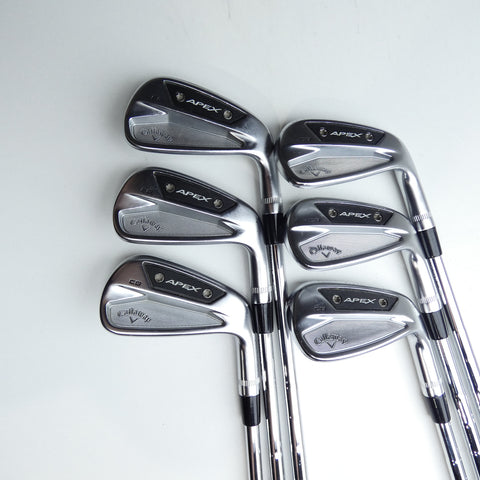Used Callaway Apex CB 24 Iron Set / 5 - PW / X-Stiff Flex