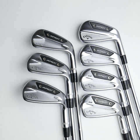 Used Callaway Apex CB and Apex Pro 24 Combo Iron Set / 4 - PW / X-Stiff Flex