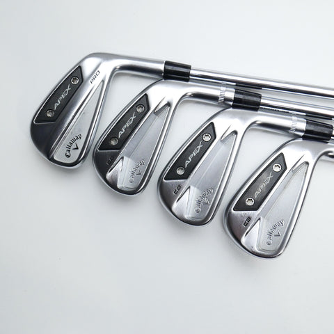 Used Callaway Apex CB and Apex Pro 24 Combo Iron Set / 4 - PW / X-Stiff Flex