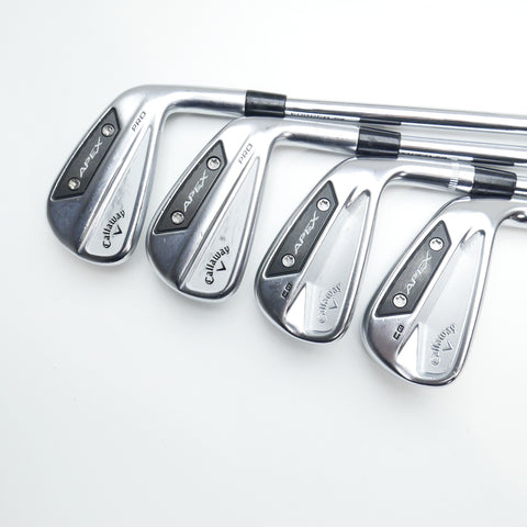 Used Callaway Apex CB and Apex Pro 24 Combo Iron Set / 4 - PW / X-Stiff Flex