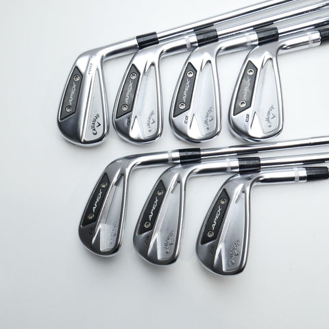 Used Callaway Apex CB and Apex Pro 24 Combo Iron Set / 4 - PW / X-Stiff Flex