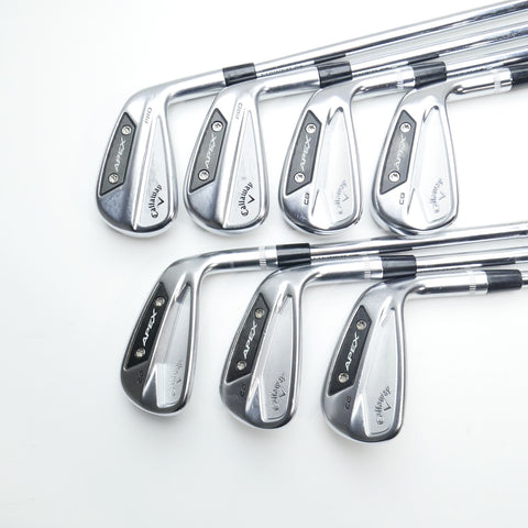 Used Callaway Apex CB and Apex Pro 24 Combo Iron Set / 4 - PW / X-Stiff Flex