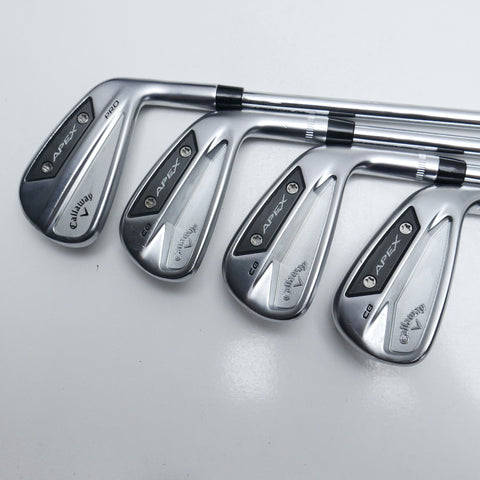 Used Callaway Apex CB and Apex Pro 24 Combo Set / 5 - 10 + 11 / Regular Flex