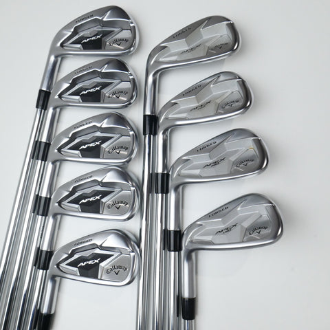 Used Callaway Apex CF 19 and Apex Pro 19 Combo Set / 3 - PW + AW / Stiff / LH