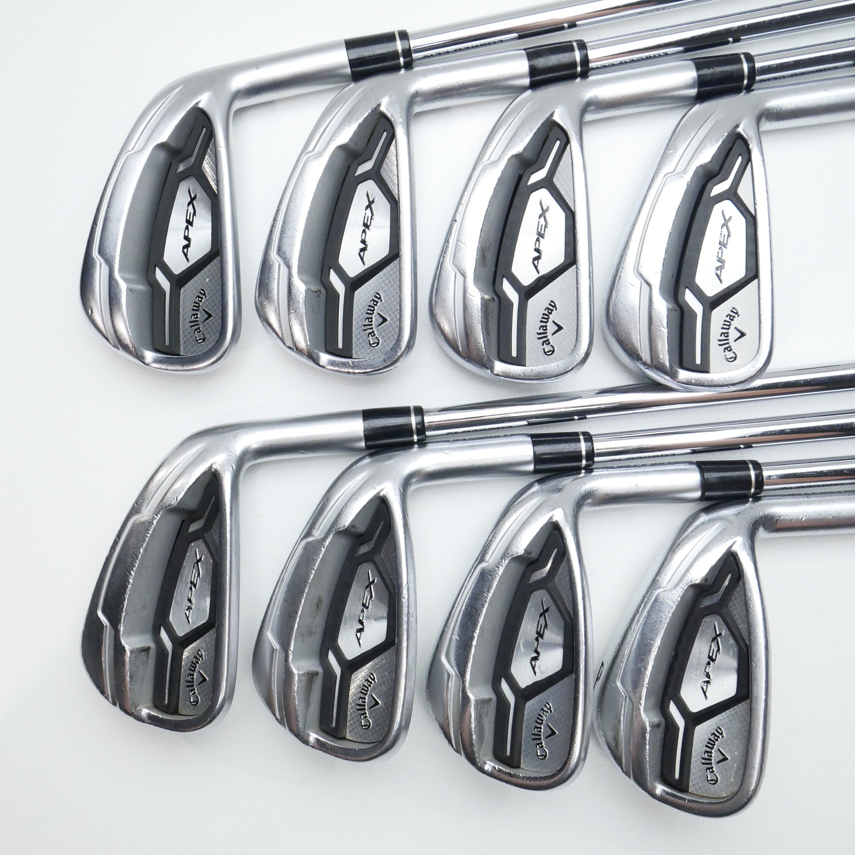 Used Callaway Apex CF16 Iron Set / 3 - PW / Stiff Flex