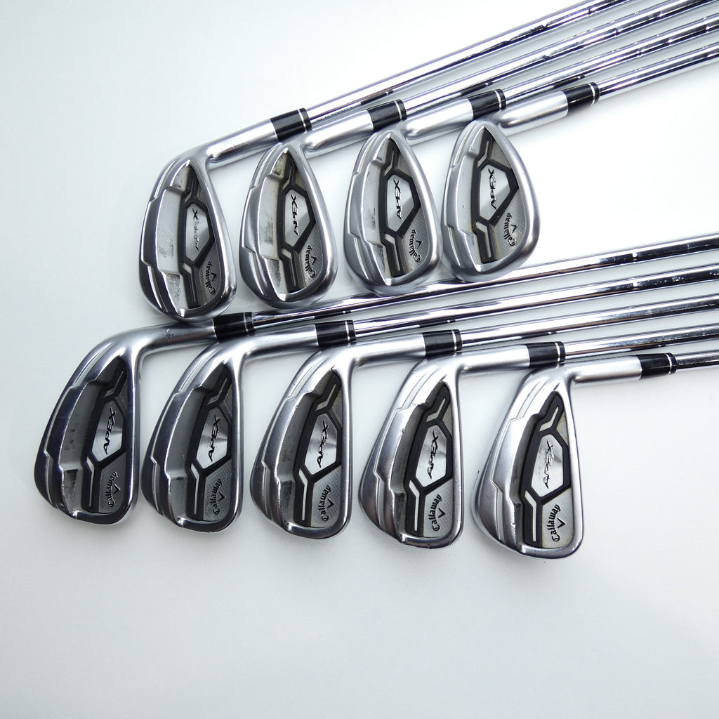 Used Callaway Apex CF16 Iron Set / 3 - SW / Stiff Flex