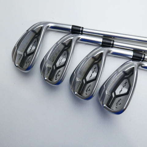Used Callaway Apex CF16 Iron Set / 4 - PW + AW / Stiff Flex