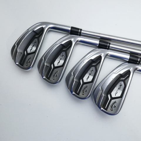 Used Callaway Apex CF16 Iron Set / 4 - PW + AW / Stiff Flex
