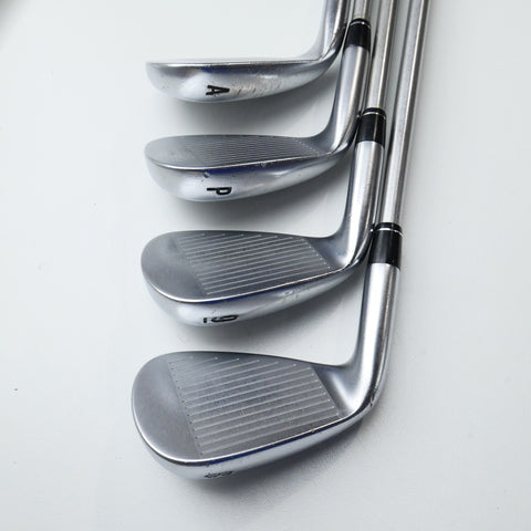 Used Callaway Apex CF16 Iron Set / 4 - PW + AW / Stiff Flex