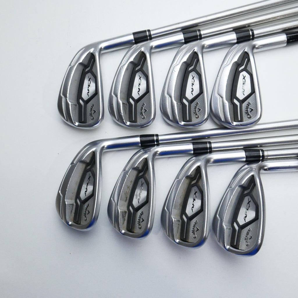 Used Callaway Apex CF16 Iron Set / 4 - PW + AW / Stiff Flex