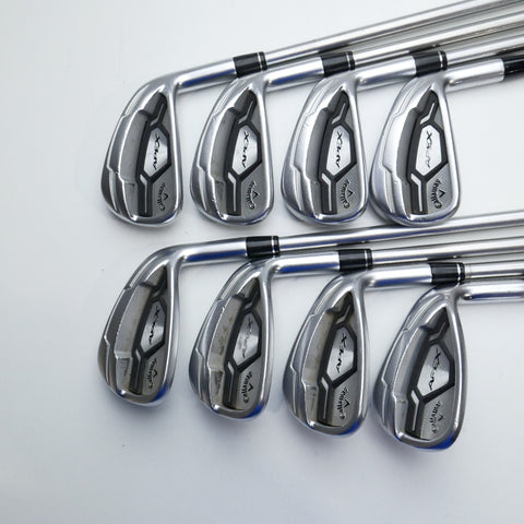 Used Callaway Apex CF16 Iron Set / 4 - PW + AW / Stiff Flex