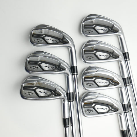 Used Callaway Apex CF16 Iron Set / 4 - PW / Regular Flex
