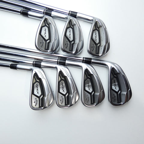 Used Callaway Apex CF16 Iron Set / 4 - PW / Stiff Flex / Left-Handed