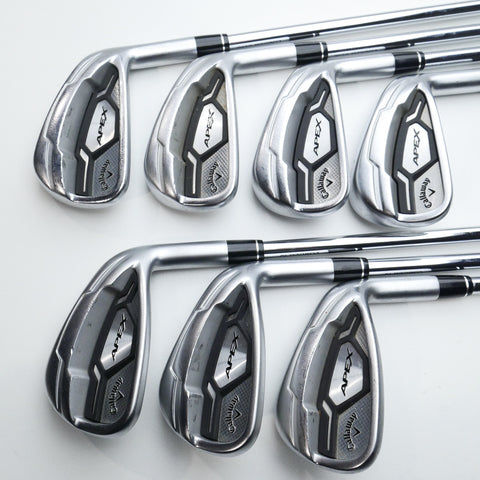 Used Callaway Apex CF16 Iron Set / 4 - PW / Stiff Flex