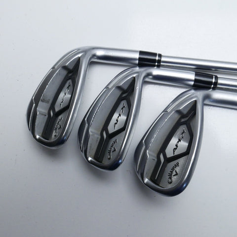 Used Callaway Apex CF16 Iron Set / 5 - PW + AW / Stiff Flex