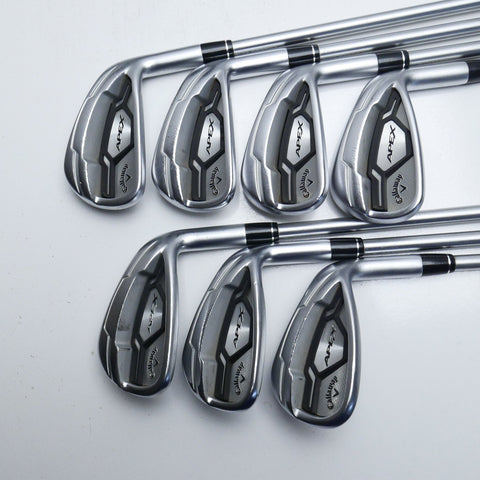 Used Callaway Apex CF16 Iron Set / 5 - PW + AW / Stiff Flex