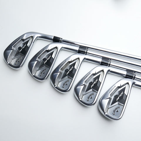 Used Callaway Apex CF19 Iron Set / 3 - PW + AW / Regular Flex