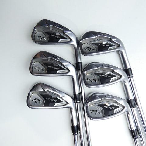 Used Callaway Apex CF19 Iron Set / 4 - 9 IRON / Stiff Flex