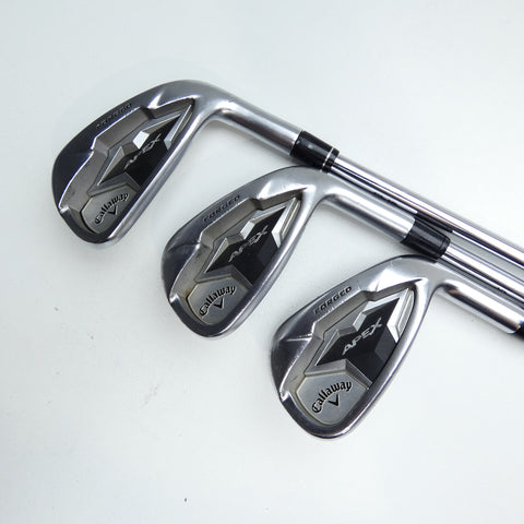 Used Callaway Apex CF19 Iron Set / 4 - 9 IRON / Stiff Flex